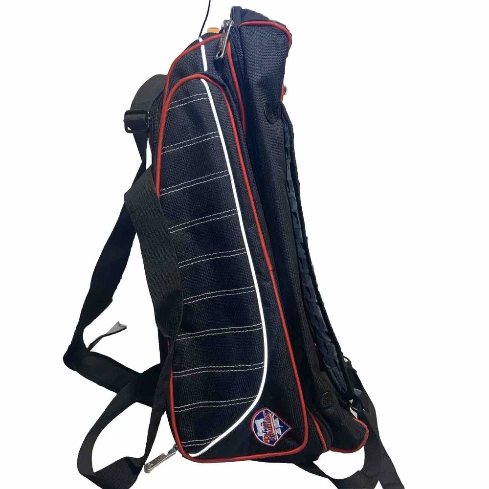 PHILADELPHIA PHILLIES Duffle Bag WATERPROOF Black Suitcase